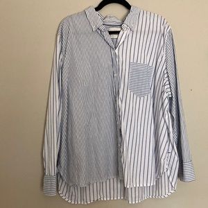 Striped Button Down Shirt